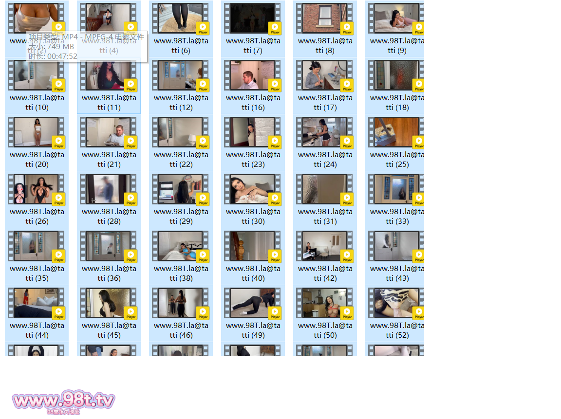 拘束调教？好家伙女主的身材也太好了吧！Tatti Roana 调教选集【25.8g/54v/】